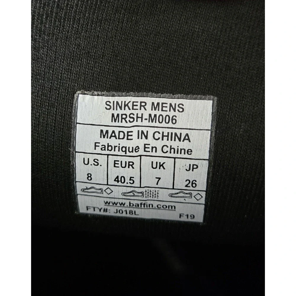 Baffin sinker men